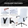 Stretch Computer Office Chair Cover with Armrest Covers Durable Zipper