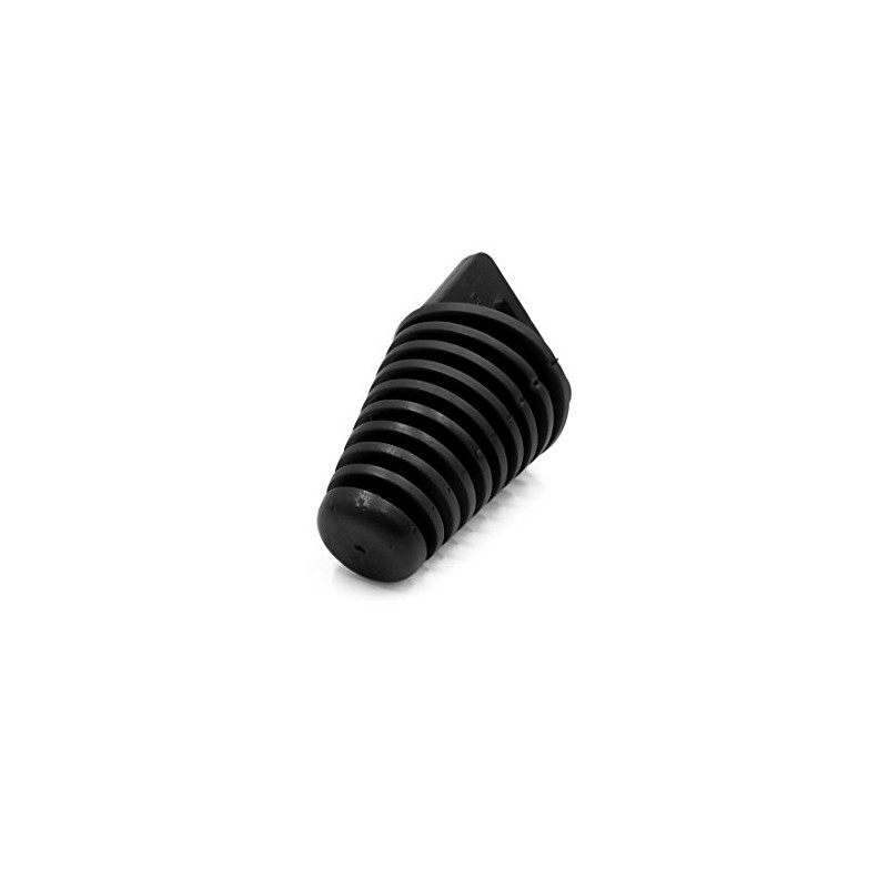 sourcing map Black Rubber Motorcycle Muffler Washer Plug, Fits 33-62mm