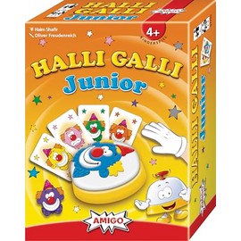 AMIGO AMIGO 7790 - Halli Galli Junior, Kartenspiel, Inhalt: 1 Stück, Kind, Blau,grüne
