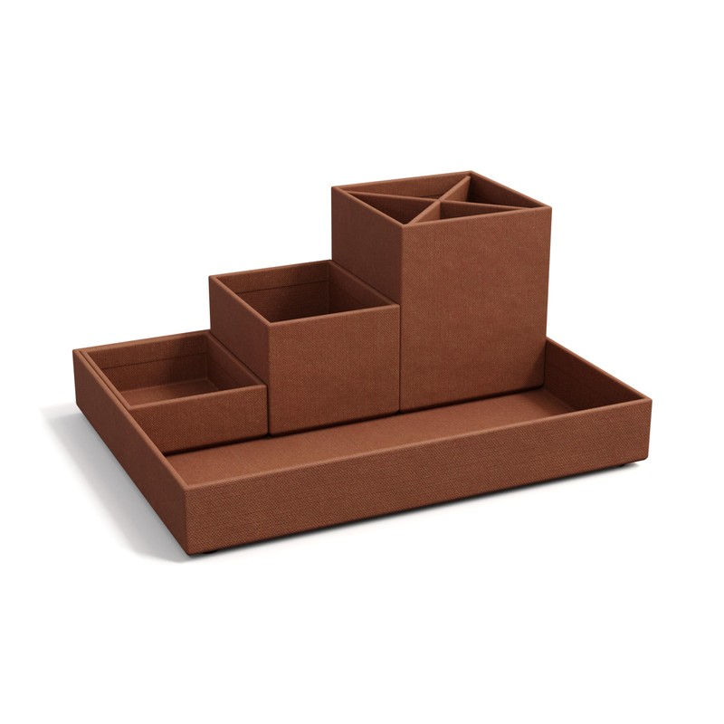BIGSO LENA Desk Organiser for Pens, Paper Clips, Sticky Notes