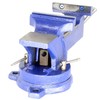 HFS Heavy Duty Bench Vise - 360 Swivel Base with