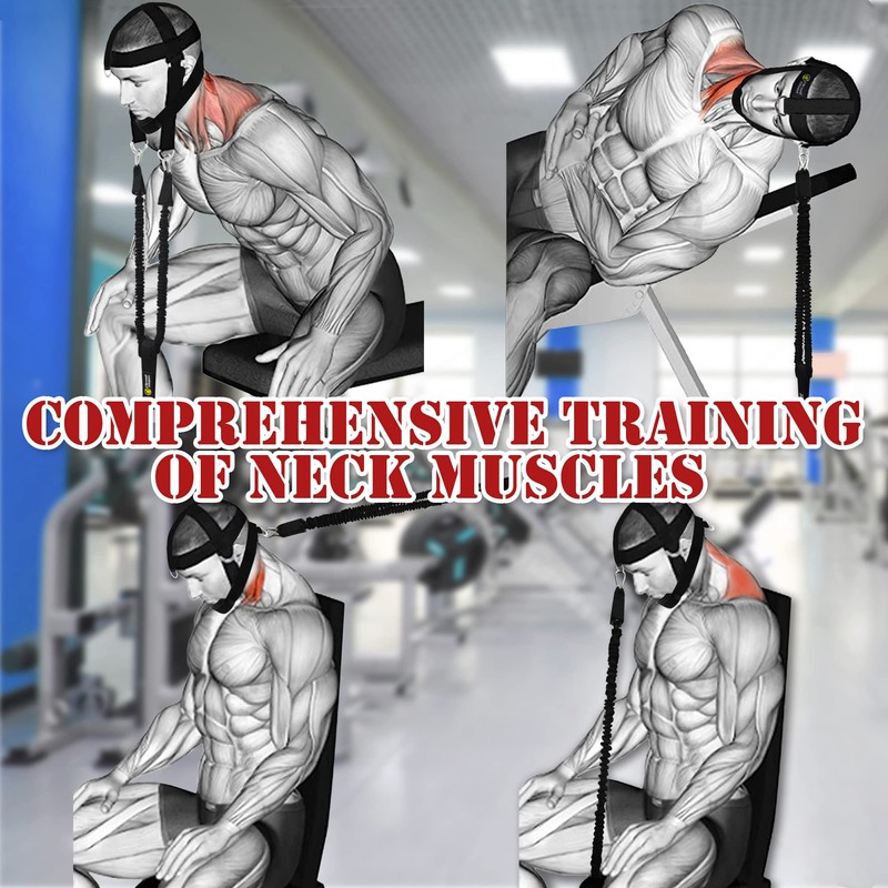 J Bryant Neck Harness Head - Weight Lifting with Resistance
