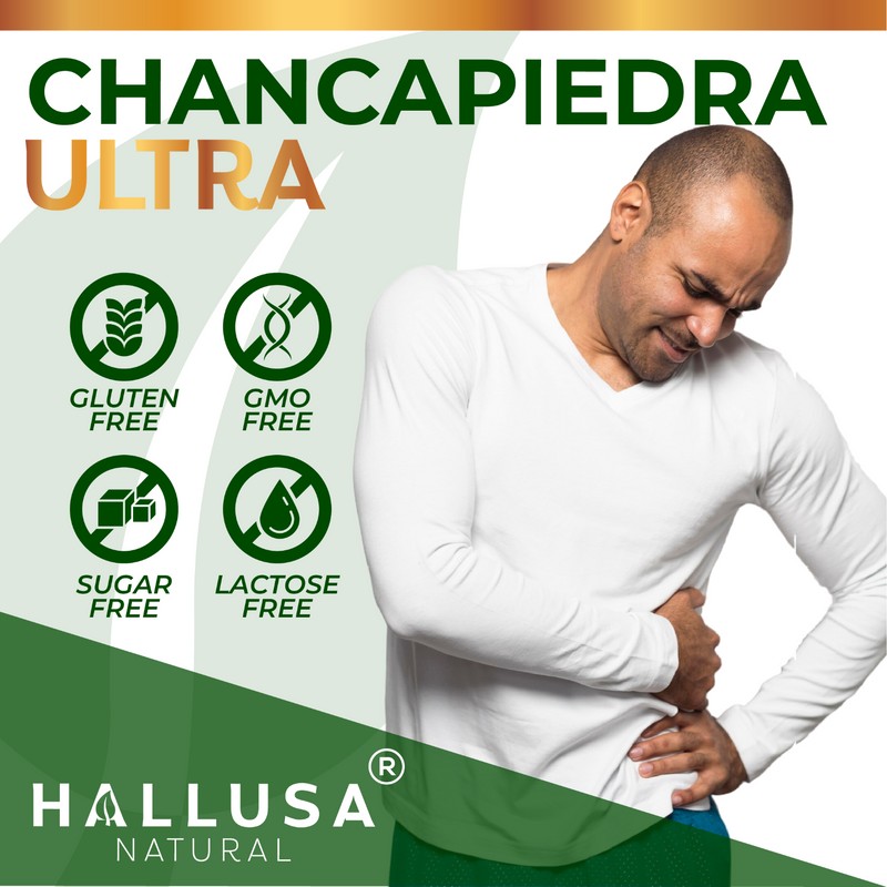 HALLUSA NATURAL Chancapiedra Ultra - Kidney Support Supplement - Natural