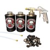Complete Pro Undercoating Gun - 2 Wand Kit (3 B