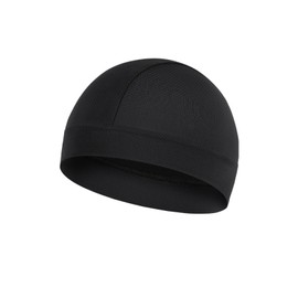 AUPERTO Men Sweat Wicking Helmet Liner, Cycling Sports Cooling Skull Cap Running Hat for Men Women One Size Black