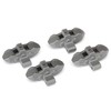Traxxas 8567 Replica Brake Calipers, Gray
