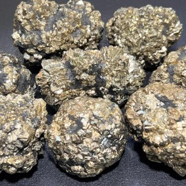 Marcasite Crystal Nodules Iron Pyrite Large Gold Nugget Rough Raw Wholesale - 3 Pounds (Wholesale)