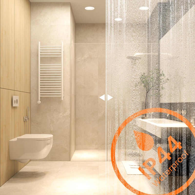 ALUSSO 5 W Recessed Spotlight LED 68 mm Warm White