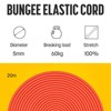 Kamu Synber Bungee Cord 5mm x 20m Elastic Shock Cord