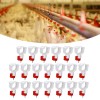 Unbranded 20 Chicken Waterer Nipples For Poultry Feeder for Ducks
