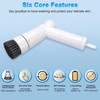Electric Spins Scrubber, Cordless Cleaning Brush Shower Cleaning Brush with