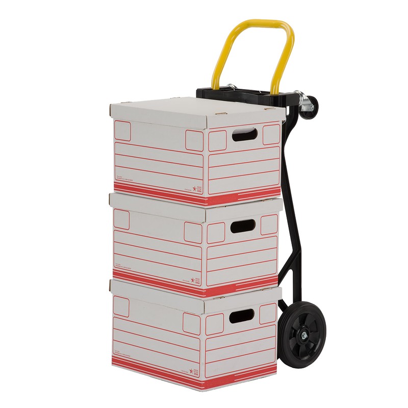 Harper Lightweight Glass Filled Nylon Plastic Convertible Hand Truck and