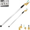 Csttler 2PCS Radiator Cleaning Wand Set, 8-Hole 39" 24" Water