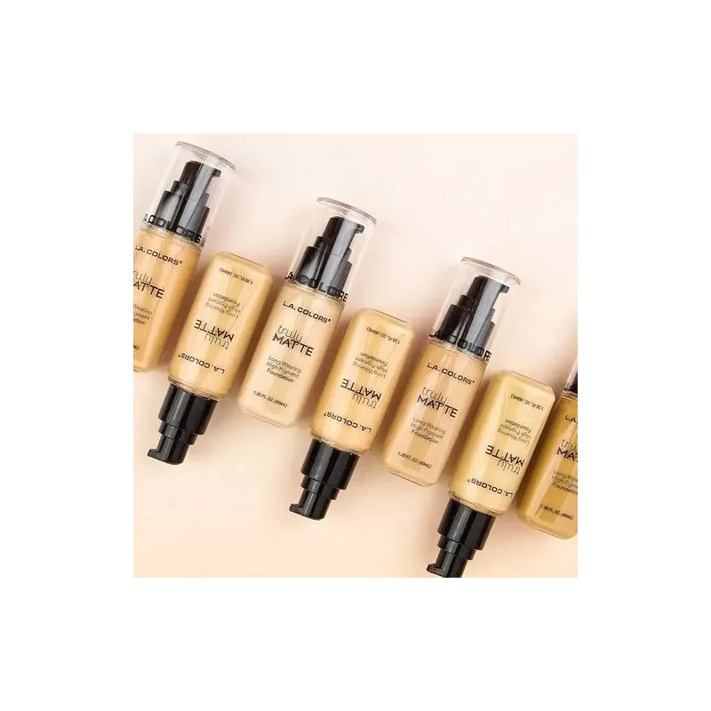 Base De Maquillaje Liquido La Color Truly Mate Cobertura 40g
