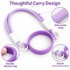 Silicone Water Bottle Handle Strap for Carrying – Portable Sling