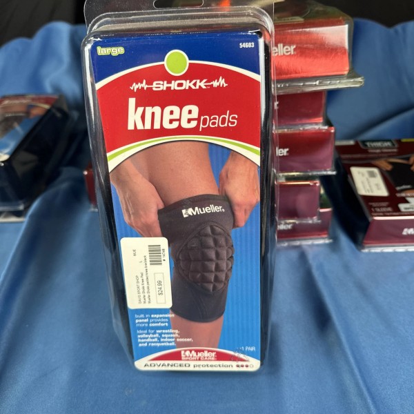 Müller Mueller Shokk Knee Pads New Sz Large 1 Pair
