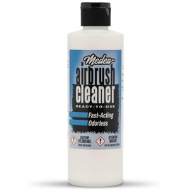 Medea Airbrush Cleaner 8 oz – Ready-to-Use Solution for Airbrushes, Paint Brushes & Artist Tools – For Acrylic, Oil & Water-Based Paints, Inks, Dyes, Watercolors and Gouache. Deep Cleans & Flushes