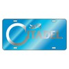 THE CITADEL Mirrored Auto License Plate Tag