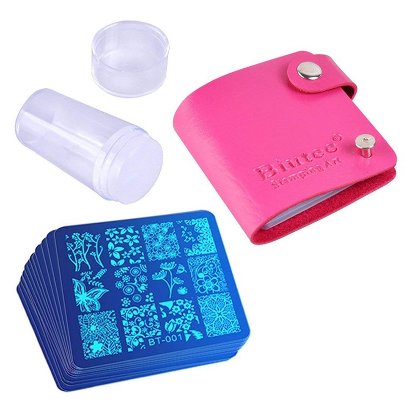 Biutee Nail Image Plate Set of 12 Nail Plates 1