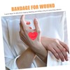BESPORTBLE 30 Sheets Heart Shaped Patches Breathable for Outdoor Care