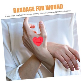 BESPORTBLE 30 Sheets Heart Shaped Patches Breathable for Outdoor Care Non-irritating