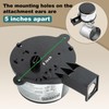 GVD-RAM PL Vent Damper Motor ，Assembly Compatible with Field Controls