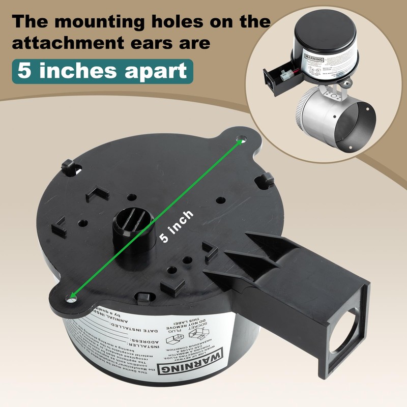 GVD-RAM PL Vent Damper Motor ，Assembly Compatible with Field Controls