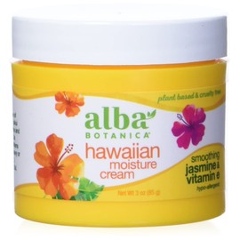 Alba Botanica, Cream Moisture Jasmine Vitamin E, 3 Ounce