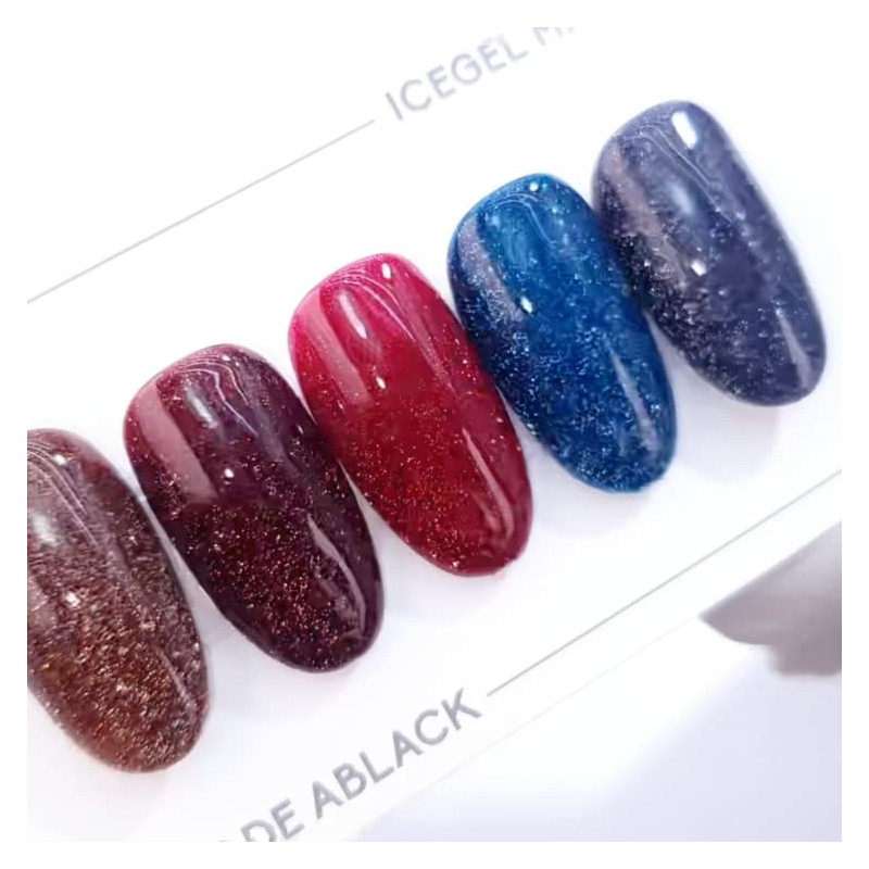 NashlyNails ICEGEL Flash On/Off Gel Polish 1208-1207 (1209 Blue)