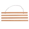 Teak Wood Magnetic Poster Hanger Frame Wooden Magnetic Hanger Frame