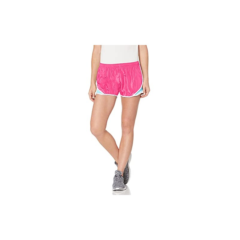SOFFE MJ Pantalón Corto, Azul, púrpura Fucsia (Fuchsia Purple/Scuba Blue),