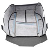 SecosAutoparts Driver & Passenger Side Bottom Microfiber Leather Seat Cover