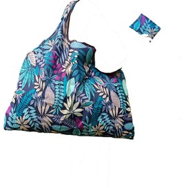 Fineget Foldable Grocery Travel Spare Office Tote Bag Asethetic Pattern Portable Ripstop Reusable Bag for Women Girls Travel Gym Camping Beach Picnic Laundry Lunch Hand Backpack Shoulder Bag Cooking