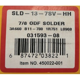 Parker 7/8" Suction Filter-Drier. SLD-13-7SV-HH. SLD13-7SVHH.
