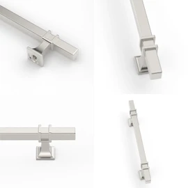 Coinkoly 10 Pack 7-1/2"(192mm) Brushed Nickel Cabinet Pulls Kitchen Satin Nickel Cabinet Handles Drawer Pulls Cupboard Hardware for Cabinets