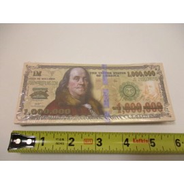 Package of (100) One Million Dollar Bill Gospel Tract Pack of $1,000,000 Tracts