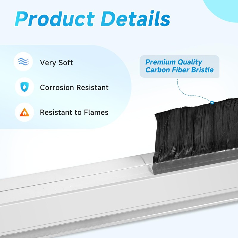 YUCHENGTECH Anti-Static Brush Static Elimination Brush Electrostatic Eliminator Static Remover