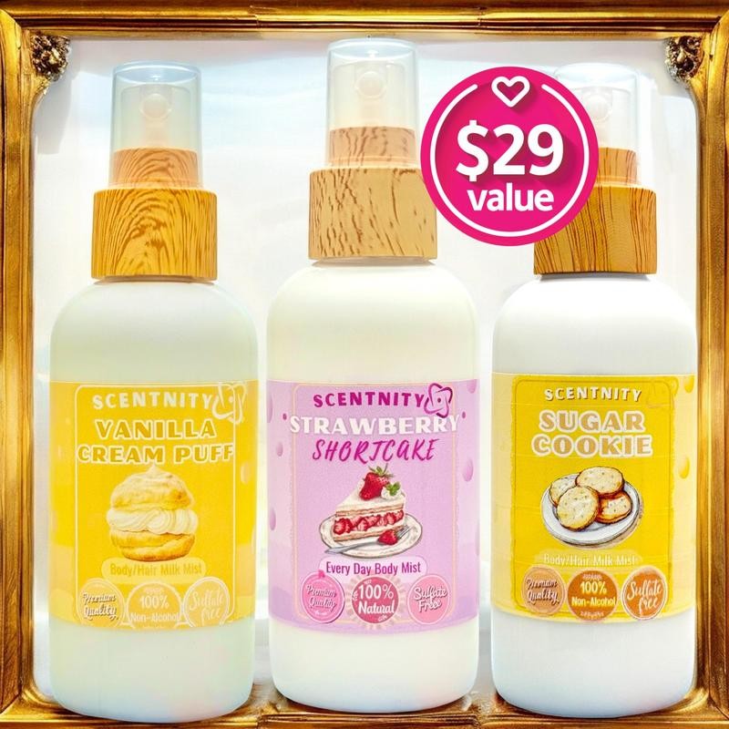 (HOT!) Sweet Body Milk Mist - Limited Edition Moisturizer:_Sugar Cookie_8