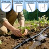 JERIA 6 Inch 240 Pack U-Shaped Galvanized Garden Stakes, 11