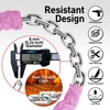 DaShield Bike Chain Lock Security 5 Digit Resettable Combination, 38.6