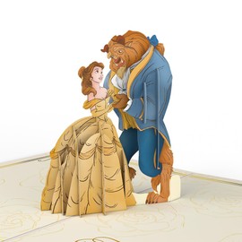 Lovepop Disney's Beauty and the Beast Enchanted Love Pop-Up Card, Love Card, Valentine's Day Card for Her