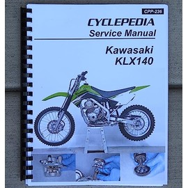 i5motorcycle Service & Repair Manual for Kawasaki KLX140 KLX 140 2008-2023