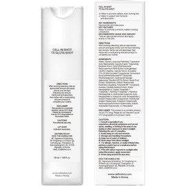 Suero Tranex Gluta Shot: Mejora La Claridad Y Luminosidad De La Piel Para Una Piel De Cristal - Suero Facial Con Ácido Tranexámico Y Glutatión 50 Ml(169 Fl Oz)