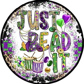 Mardi Gras Wreath Sign, Wreath Sign for Mardi Gras, Let the Good Times Roll, Crawfish Season, Fat Tuesday, Party, Louisiana, Tis the Season