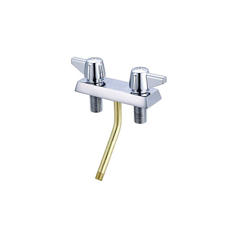 Central Brass 1131-B Two Handle Shampoo Faucet in Chrome