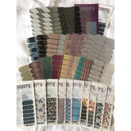 Jamberry Wraps - Lot Of 7 - Full Sheet Exclusives Limited Edition Retired NEW