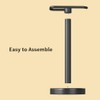 YUMORE Hand Towel Holder Stand Countertop Towel Rack Free Standing
