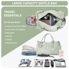 Gym Bag Womens Mens with Shoes Compartment and Wet Pocket,Travel