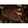 1844 Helko Werk Germany Frontier Collection Canvas Log Carrier -