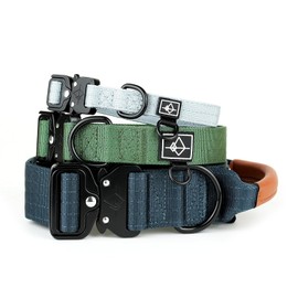 MADE TO ROAM Collar de Perro de Alta Calidad, Ajustable, de Nailon Resistente con Hebilla metálica de liberación rápida (Montana Moonrise, Size 3)